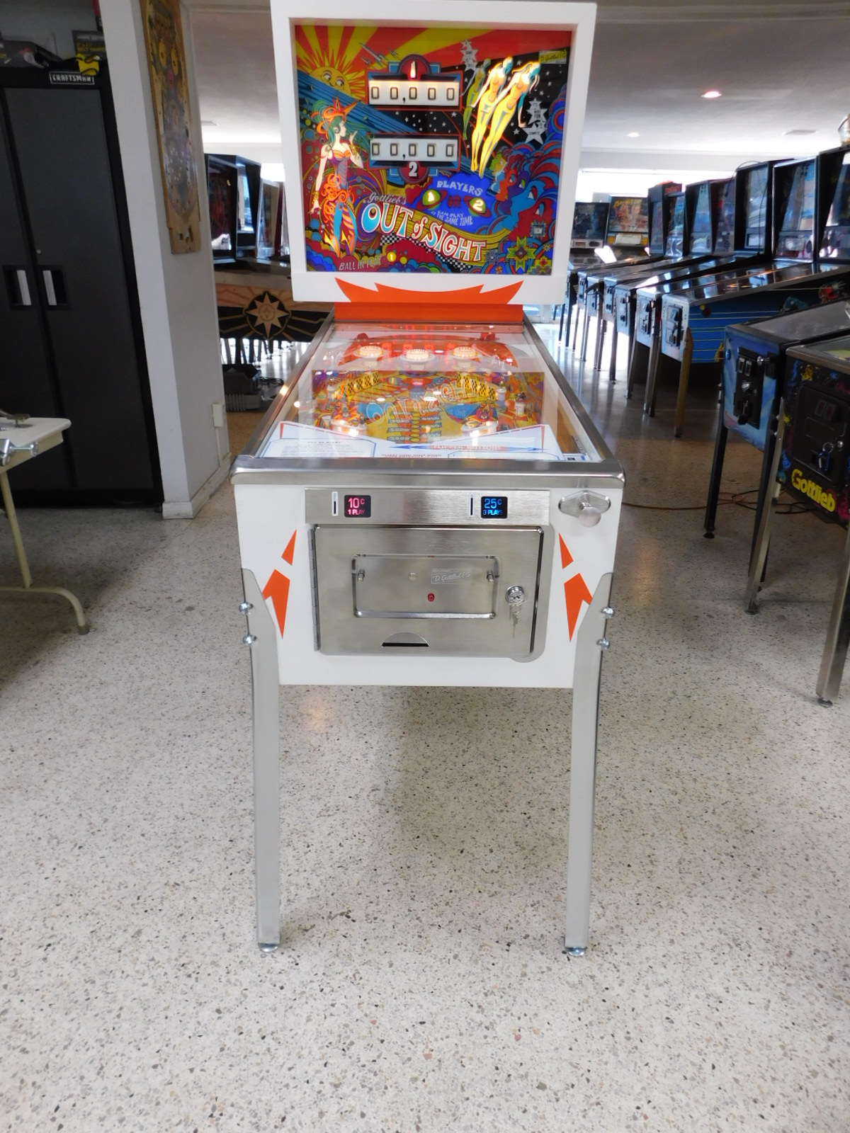 Pinball Restorations, Gottlieb Out of Site