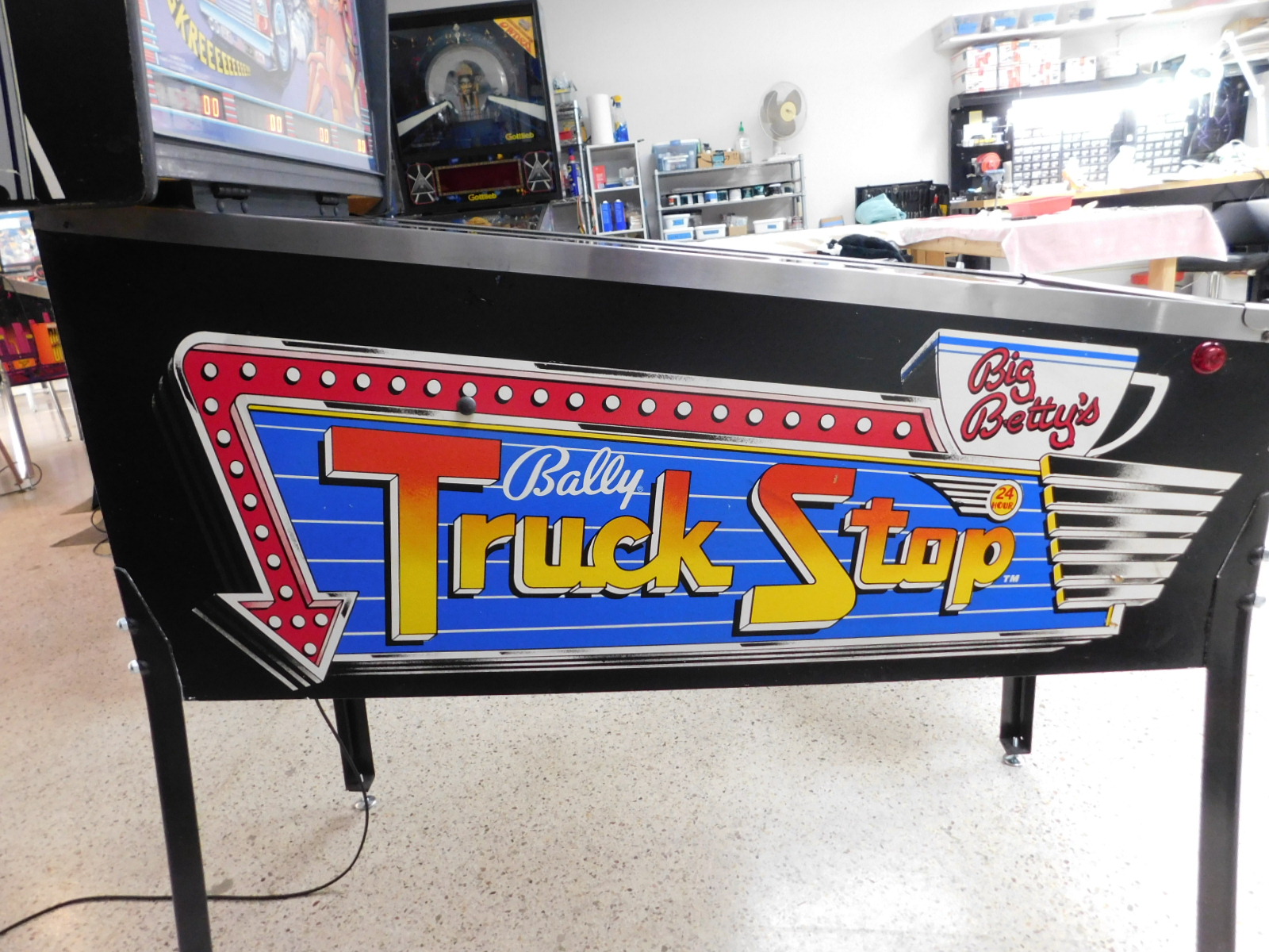 Pinball Restorations, Bally Truck Stop