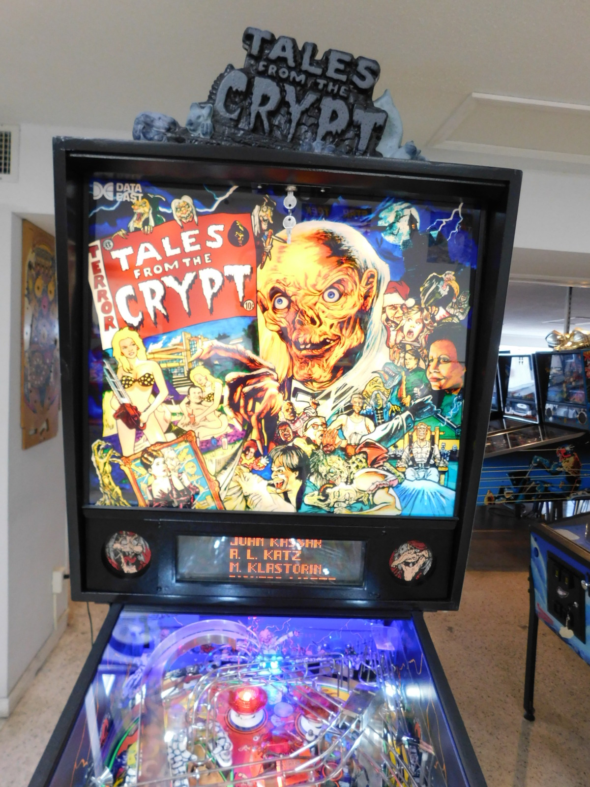 Pinball Restorations, Data East Tales from the Crypt