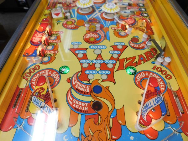Pinball Restorations, Bally Wizard