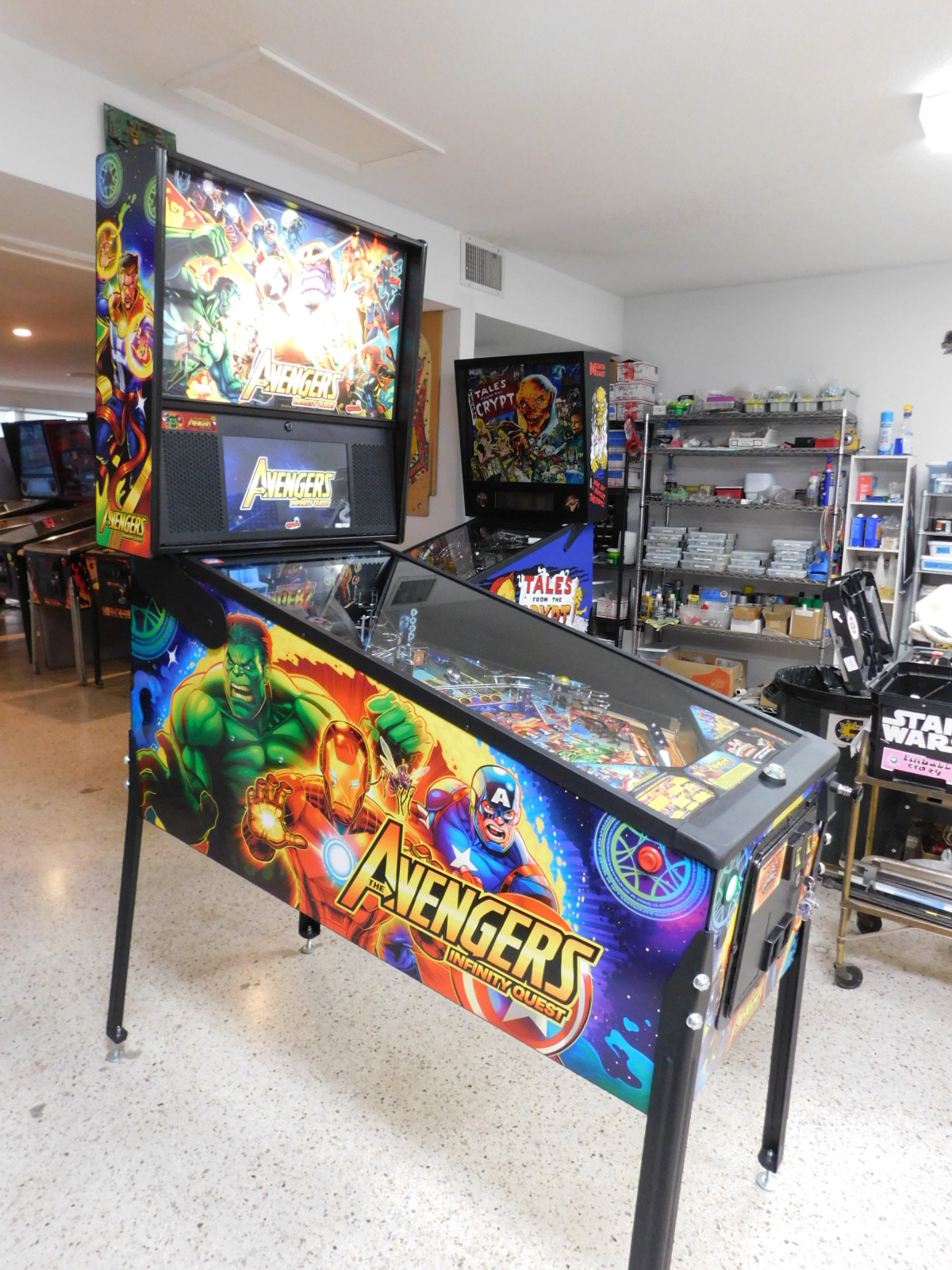 Pinball Restorations, Stern Avengers Infinity Quest Pro