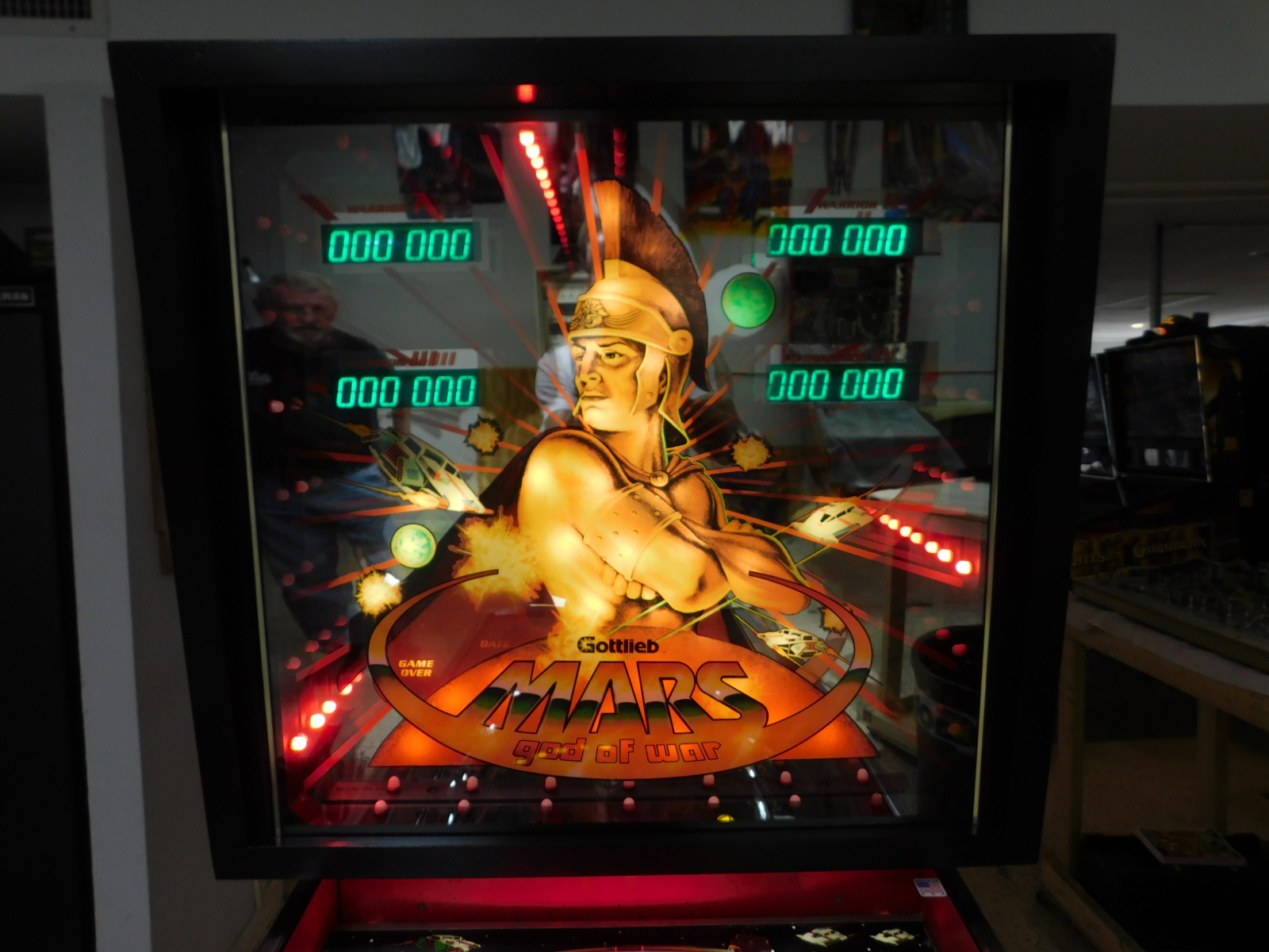 Pinball Restorations, Gottlieb Mars God of War