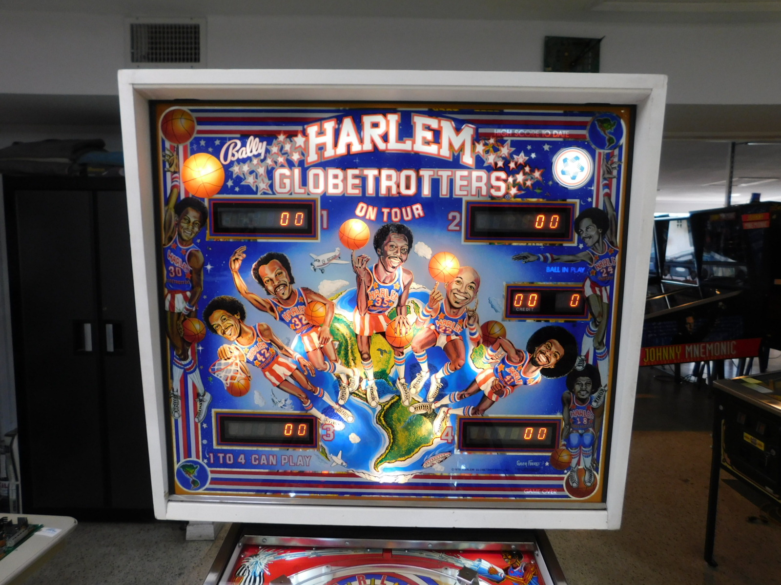 Pinball Restorations, Bally Harlem Globetrotters