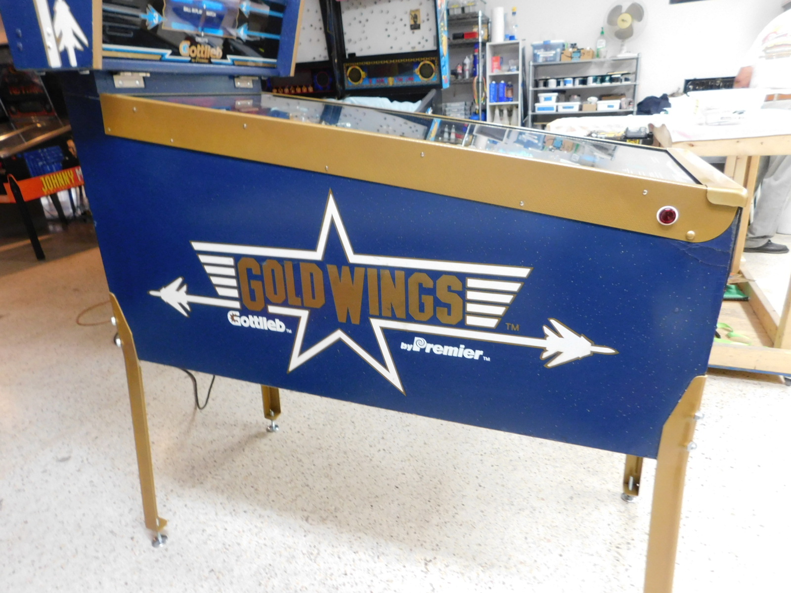 Pinball Restorations, Gottlieb Gold Wings