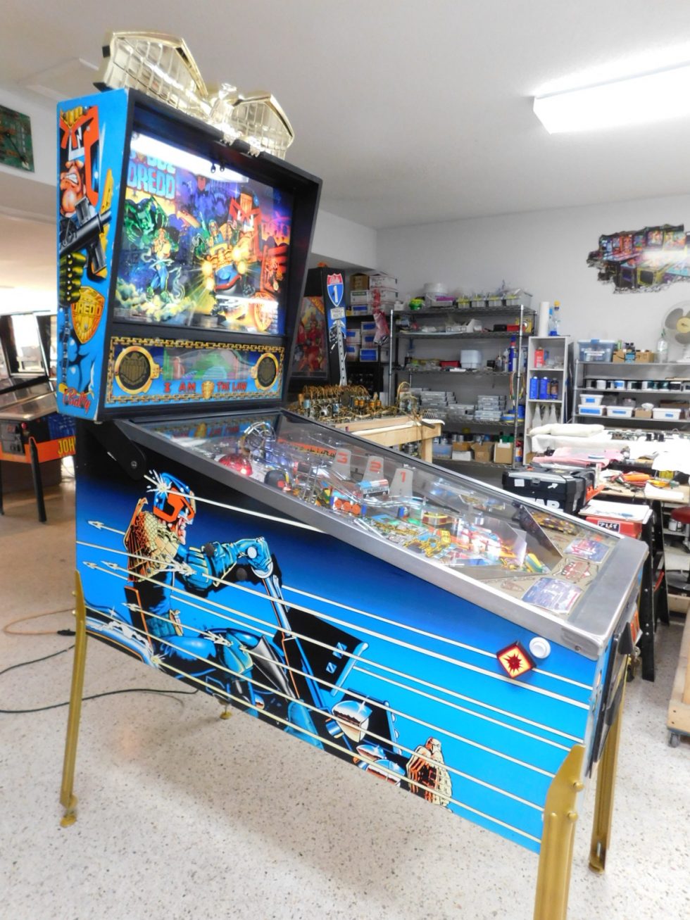 SOLD 1993 Bally Judge Dredd (6 ball Multiball) (Loaded with upgrades