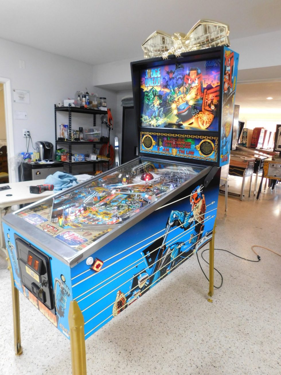 SOLD 1993 Bally Judge Dredd (6 ball Multiball) (Loaded with upgrades