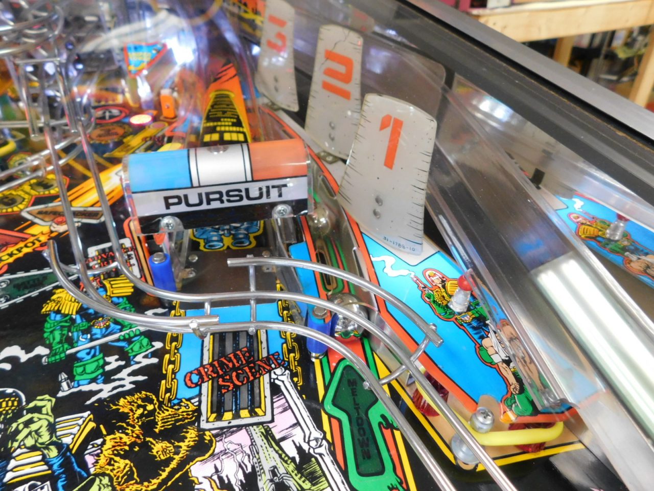 SOLD 1993 Bally Judge Dredd (6 ball Multiball) (Loaded with upgrades