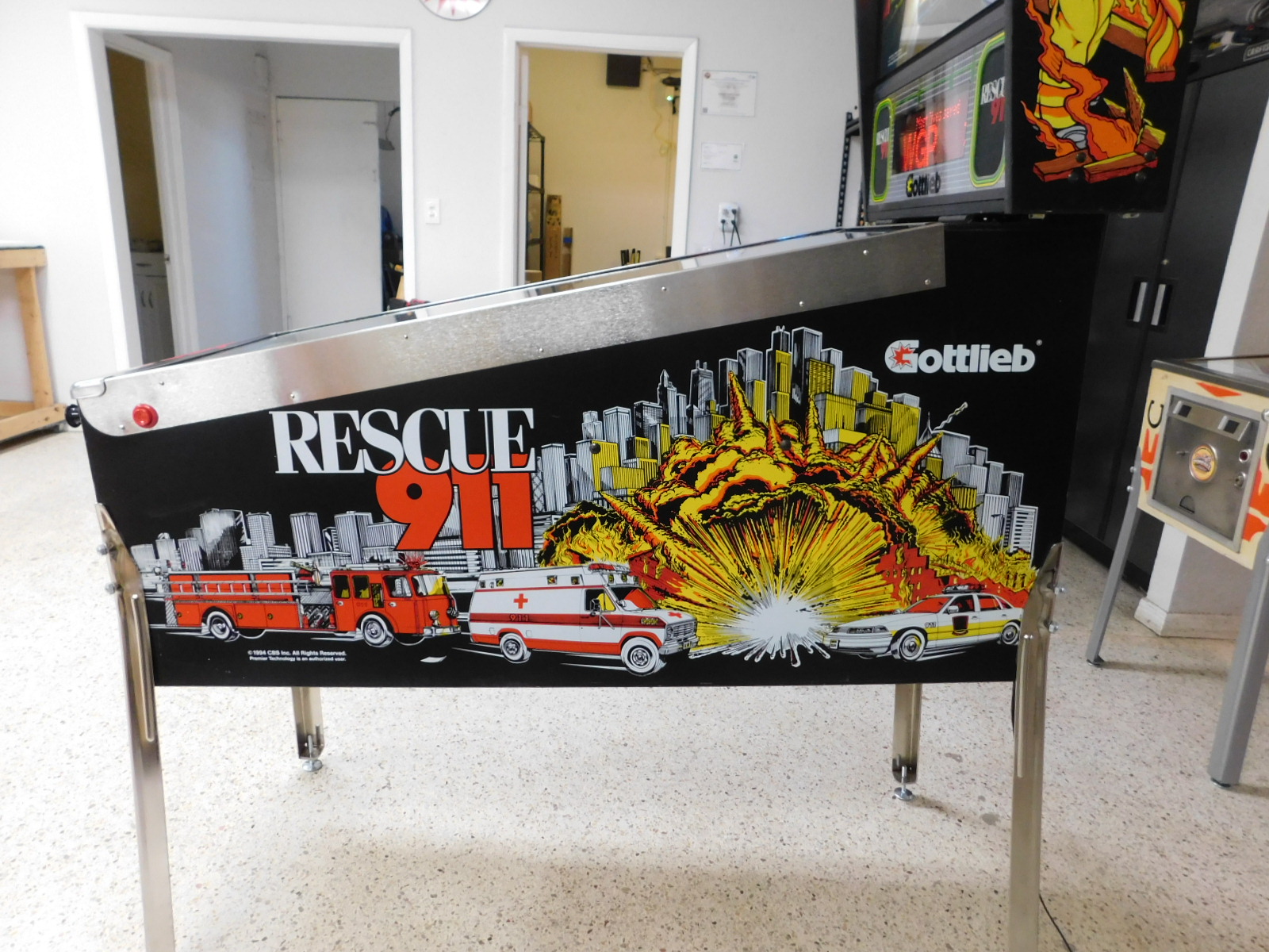 Pinball Restorations, Gottlieb Rescue 911