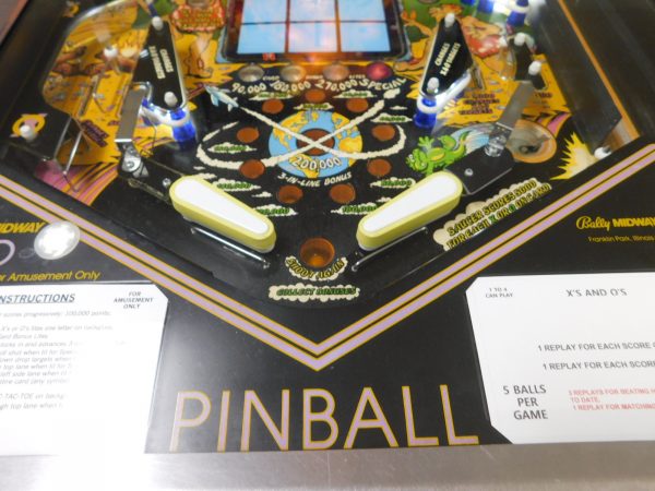 Pinball Restorations, Bally 1984 Bally X's & O's