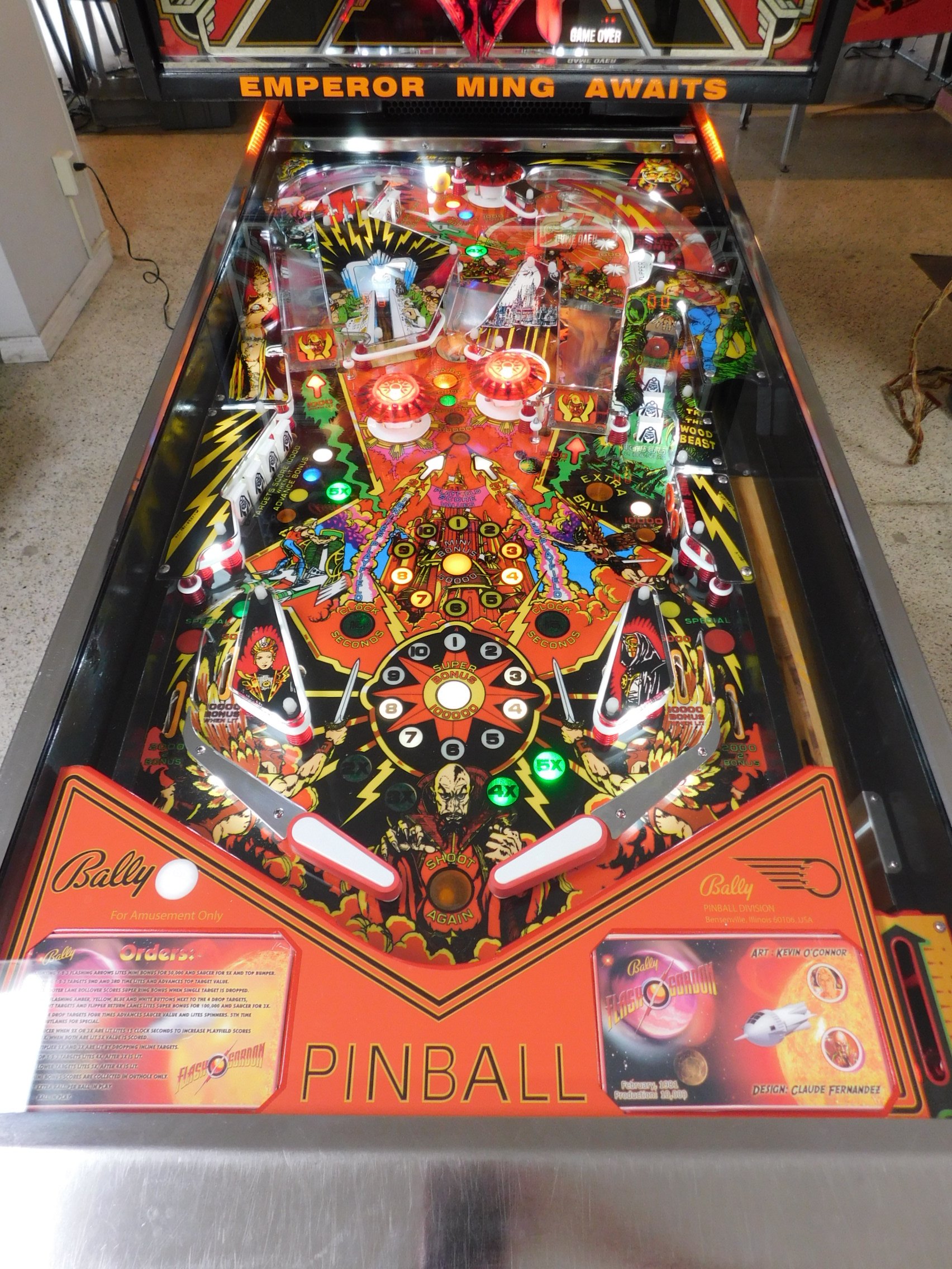 Pinball Restorations, Bally Flash Gordon 8