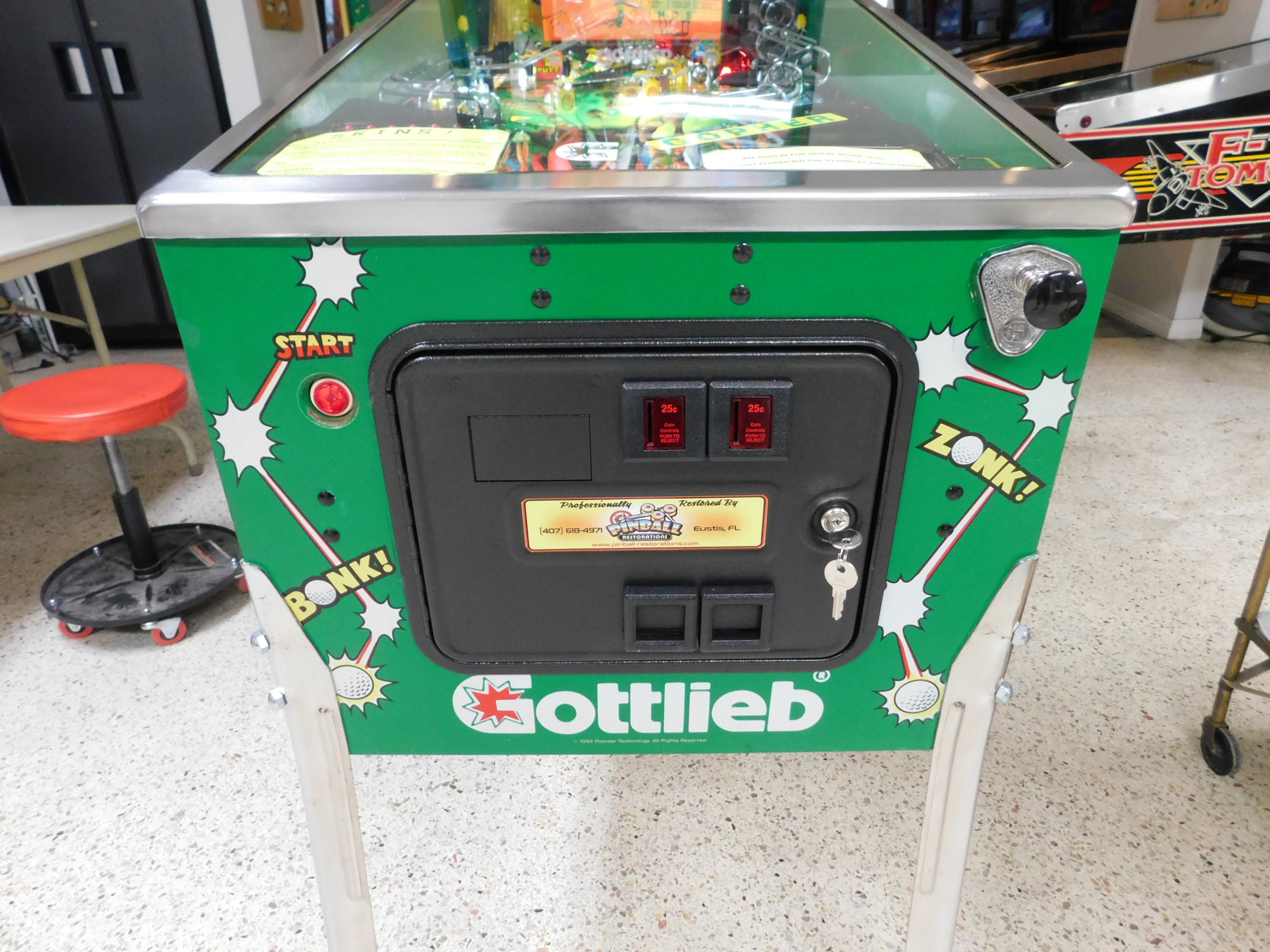 Pinball Restorations, Gottlieb Tee'd Off