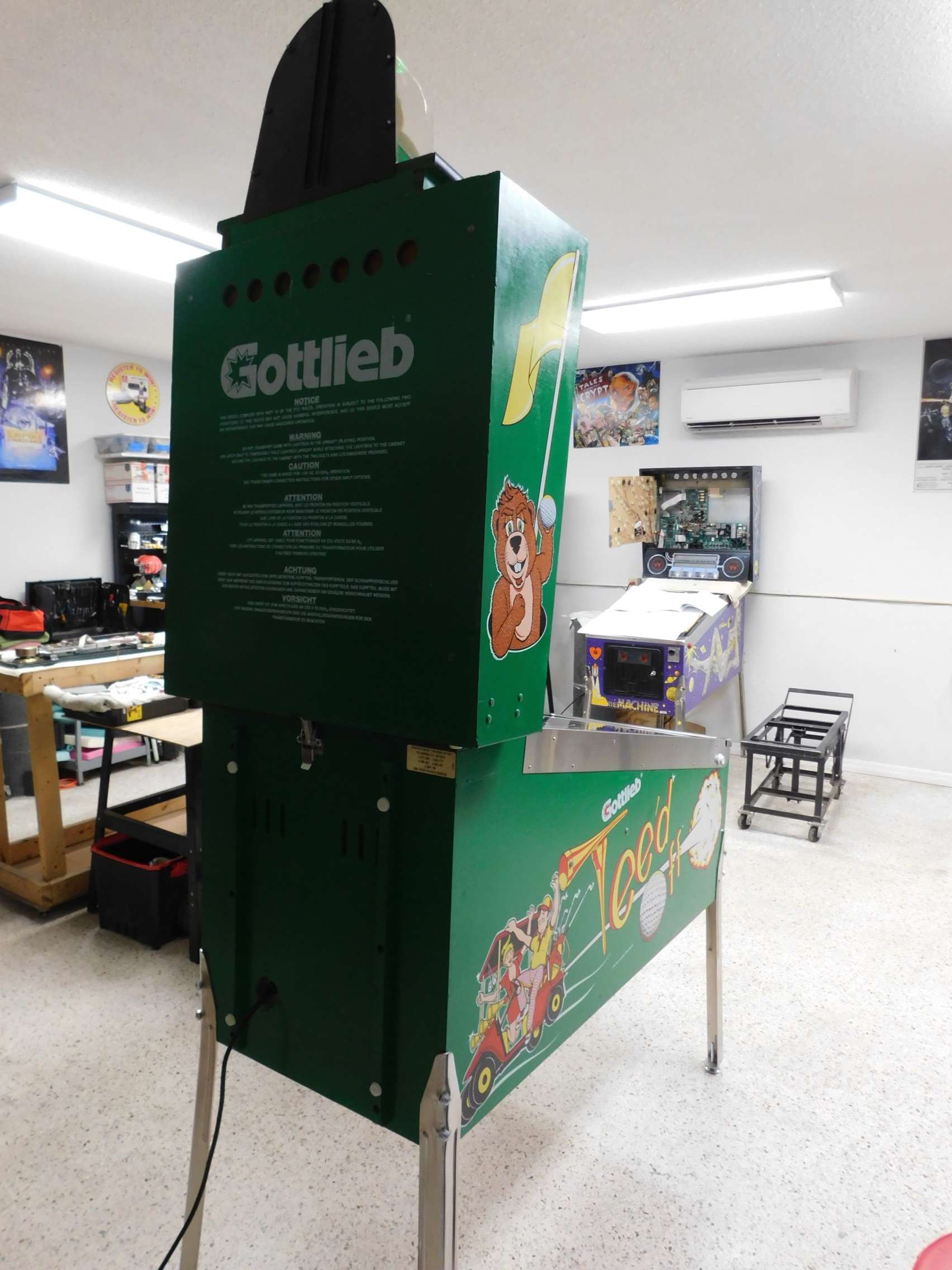 Pinball Restorations, Gottlieb Tee'd Off