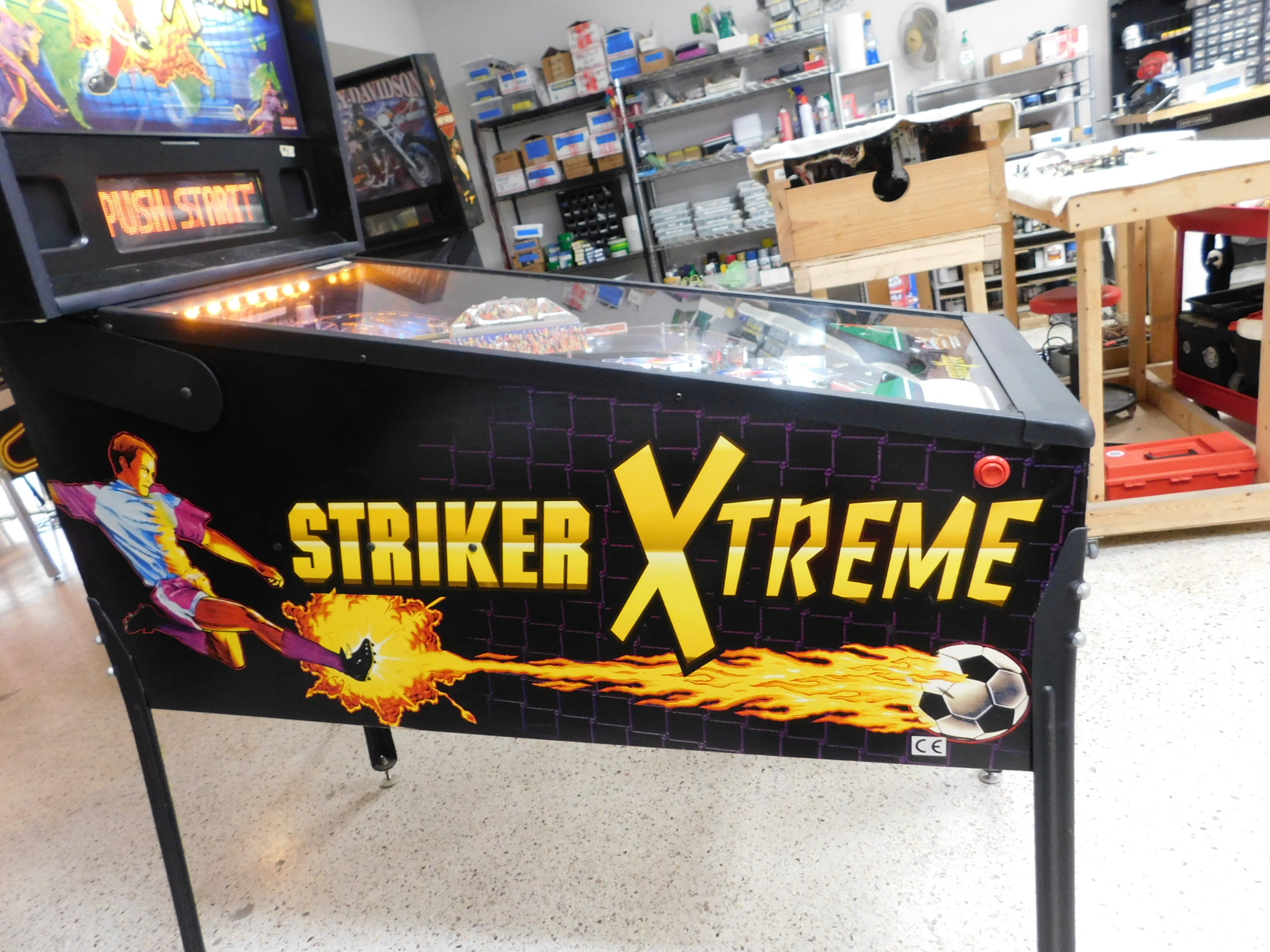 Pinball Restorations, Stern Striker Xtreme
