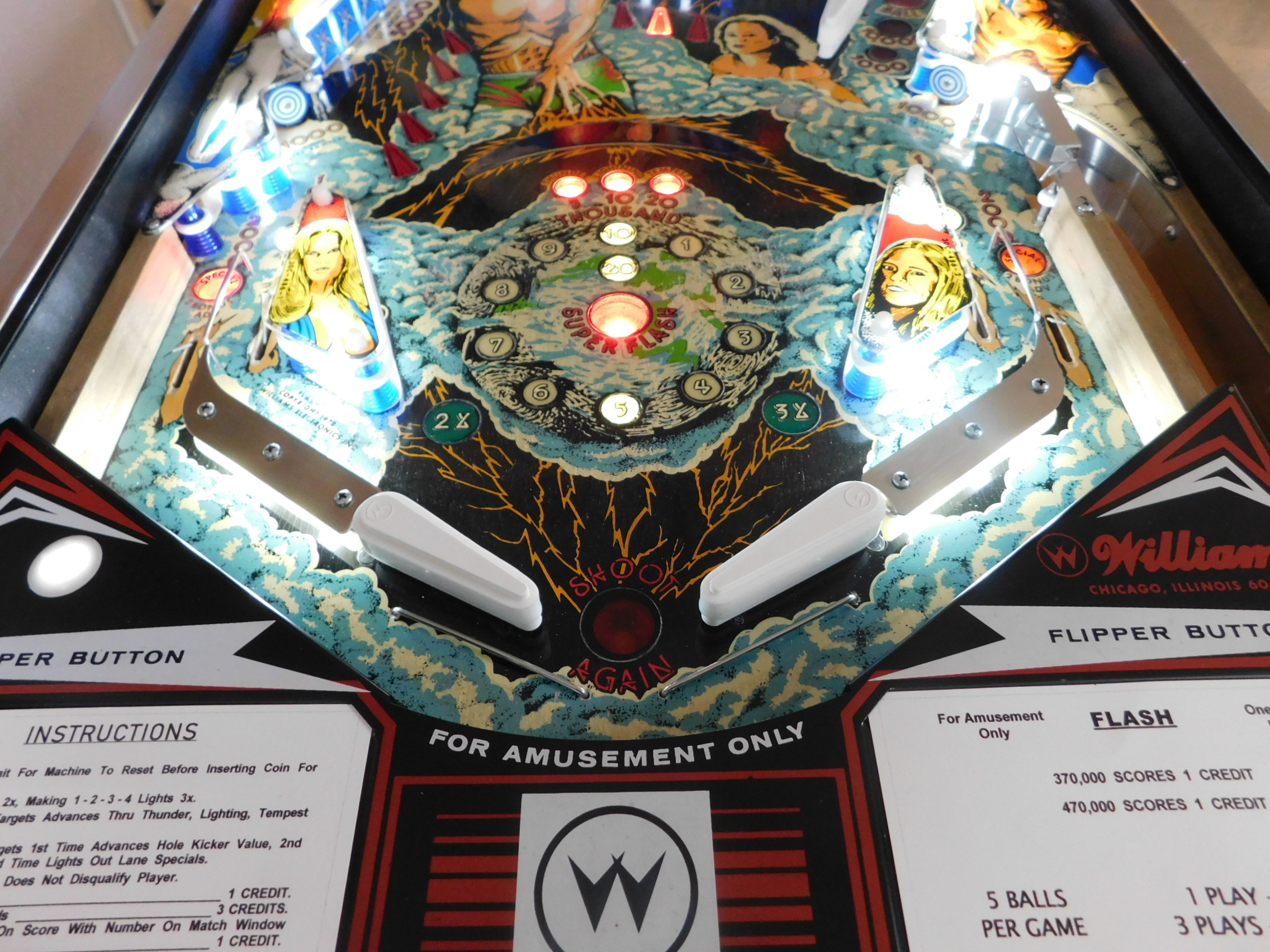 Flash Pinball Machine