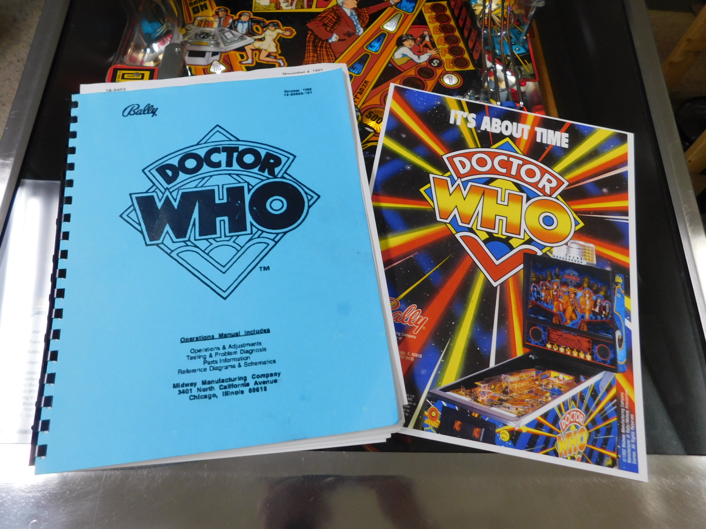 Doctor Who Pinball Machine