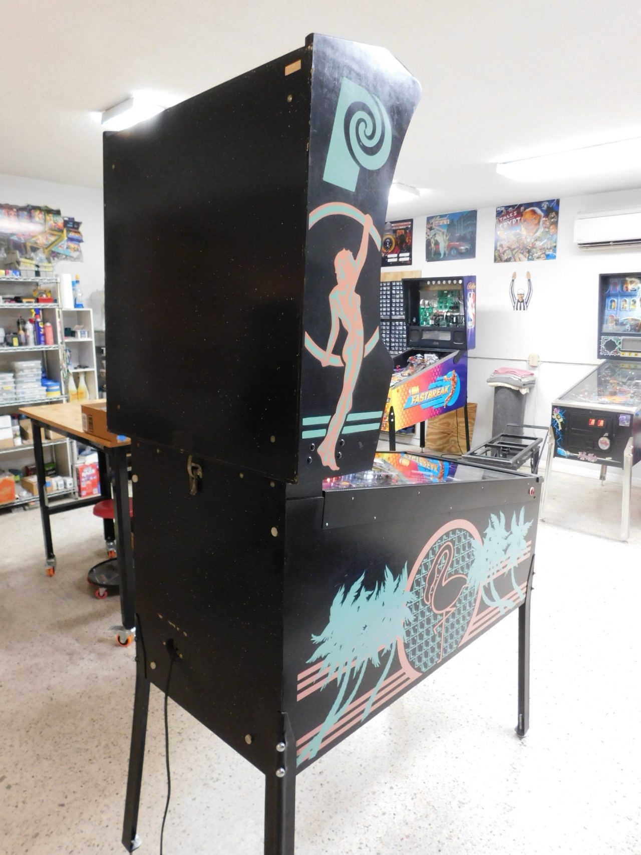 Set De Stickers Hollywood Heat – Pour Pincab Ou Flipper, Fabrication Française