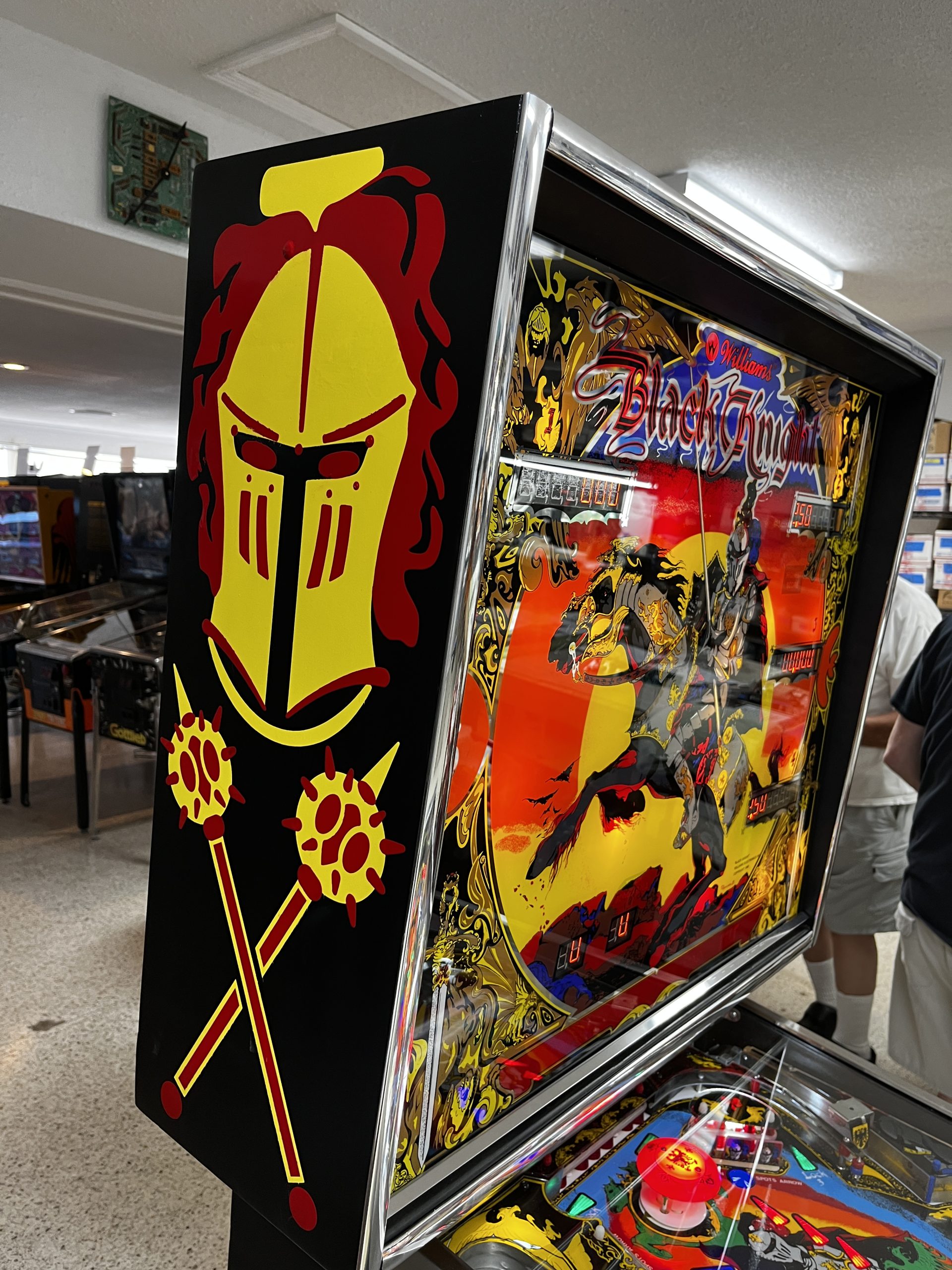 Black Knight Pinball Machine For Sale Magna-Save Magnets in 2023