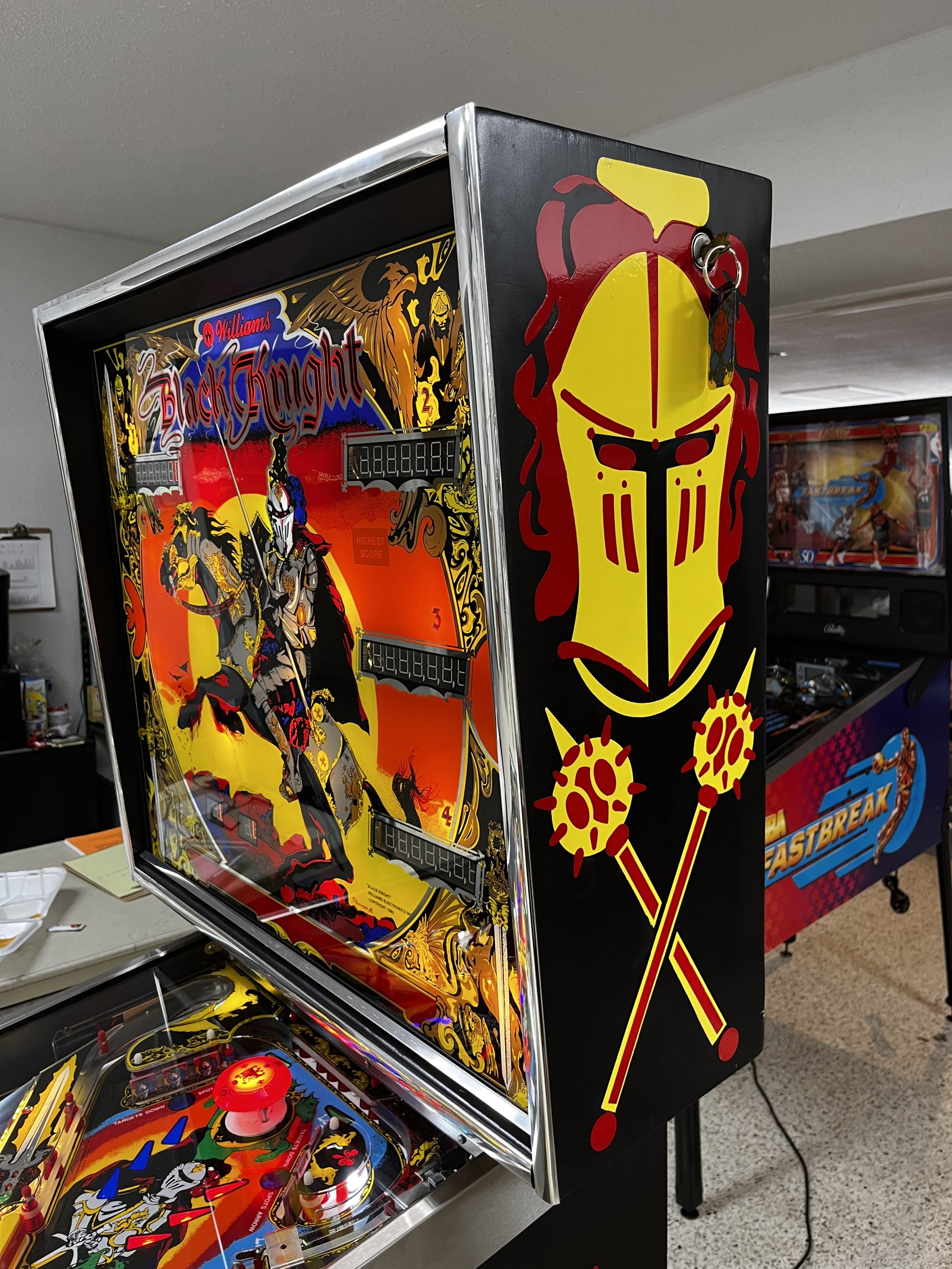 Black Knight Pinball Machine For Sale Magna-Save Magnets in 2023