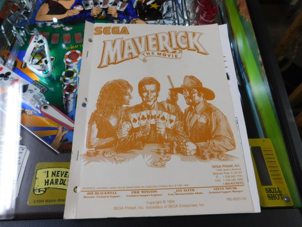 Data East/Sega Maverick The Movie