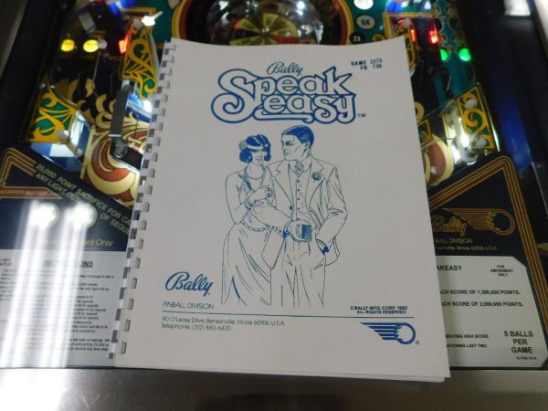1982 Bally Speakeasy