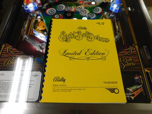 Bally Eight Ball Deluxe Limited Edition