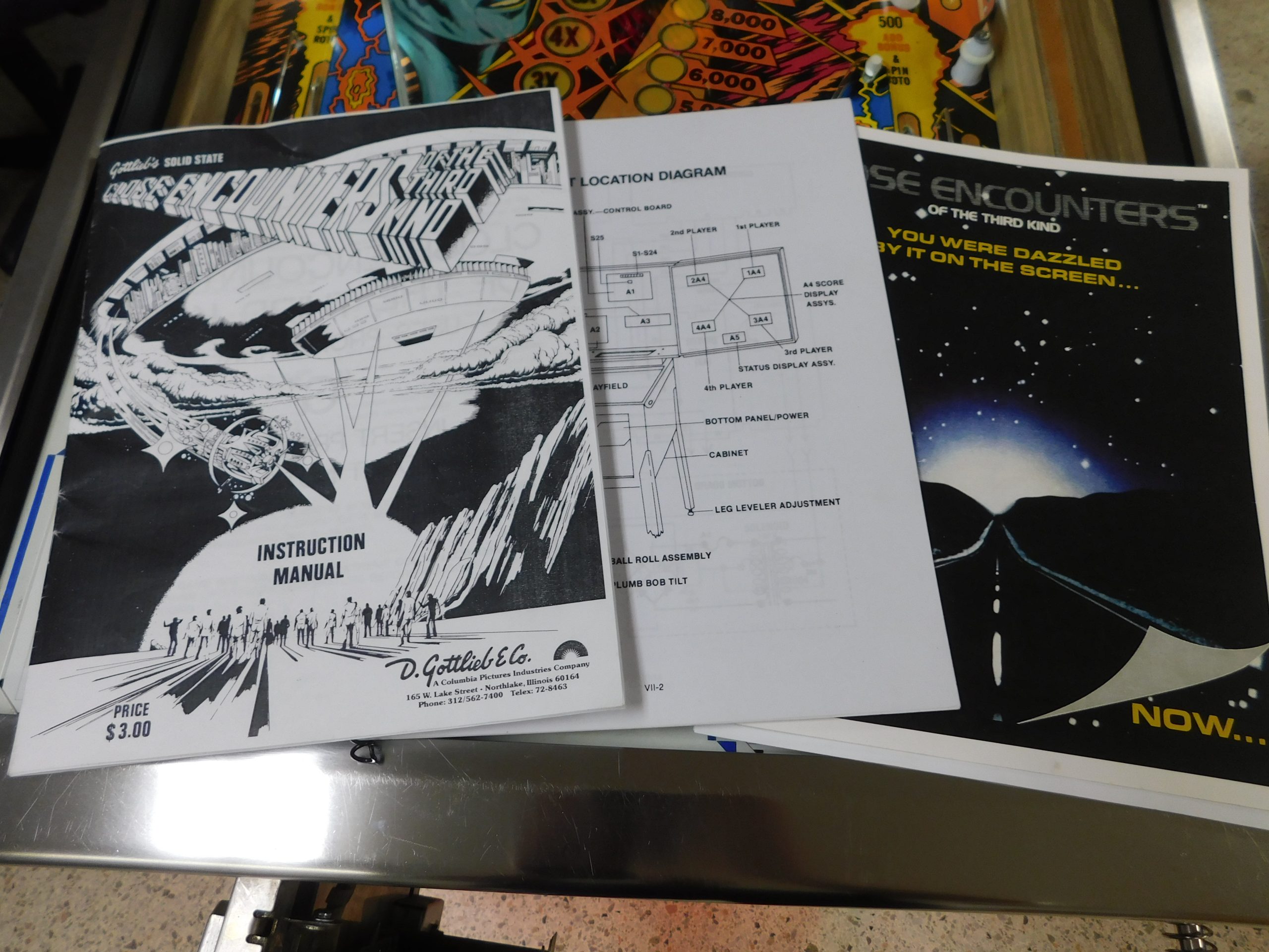 Gottlieb Close Encounters of the Third Kind