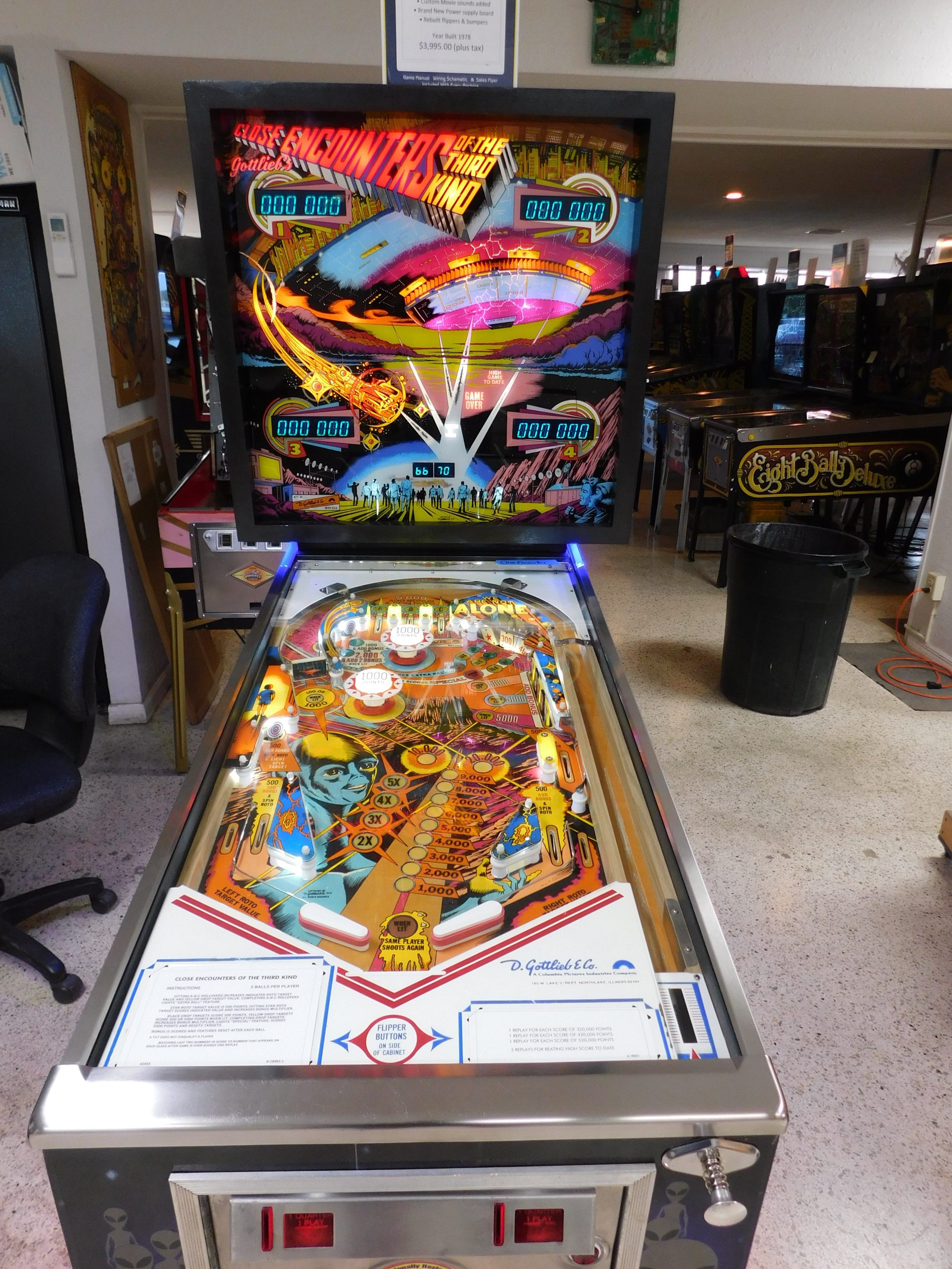 Gottlieb Close Encounters of the Third Kind