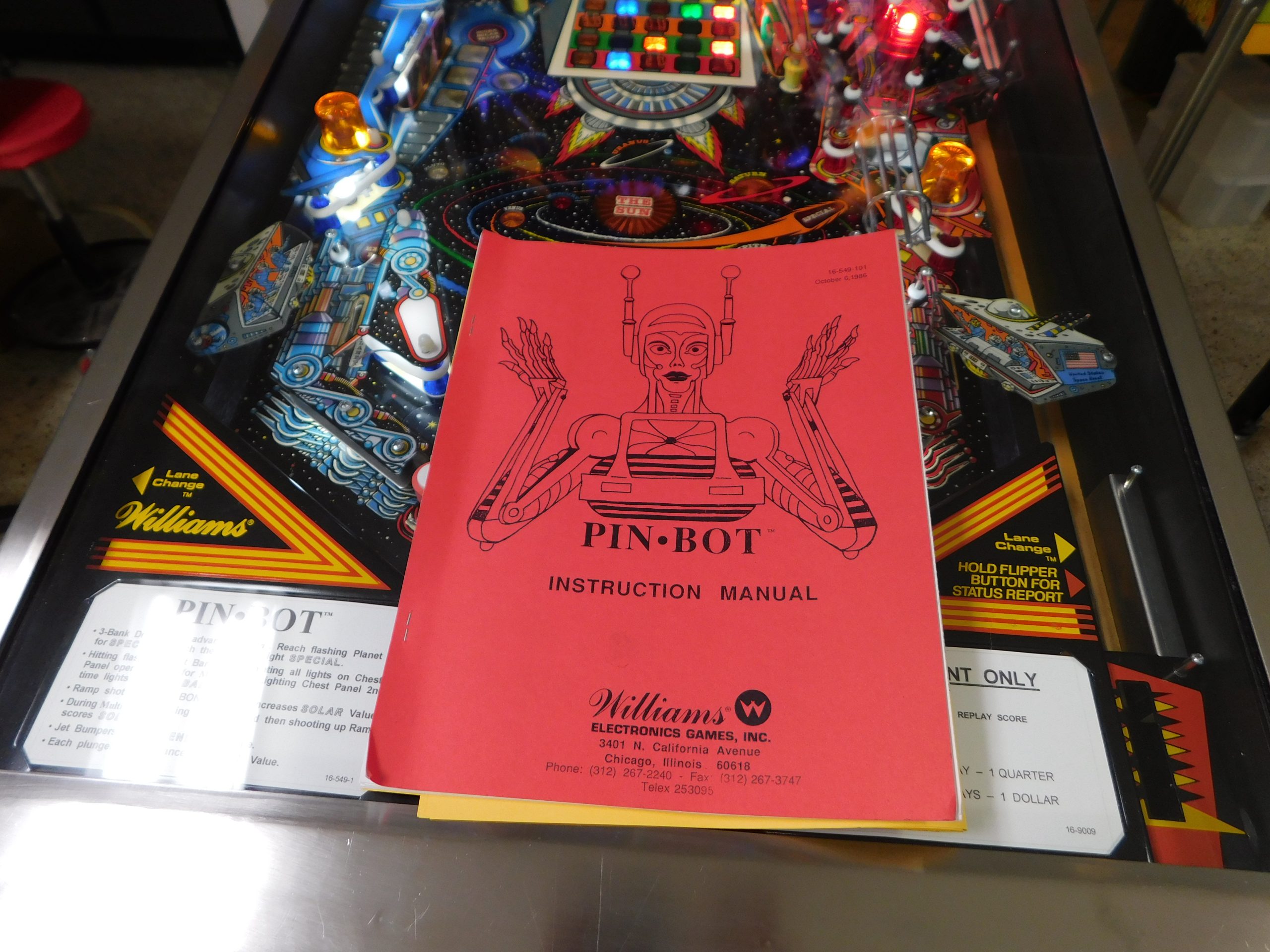 Williams Pinbot