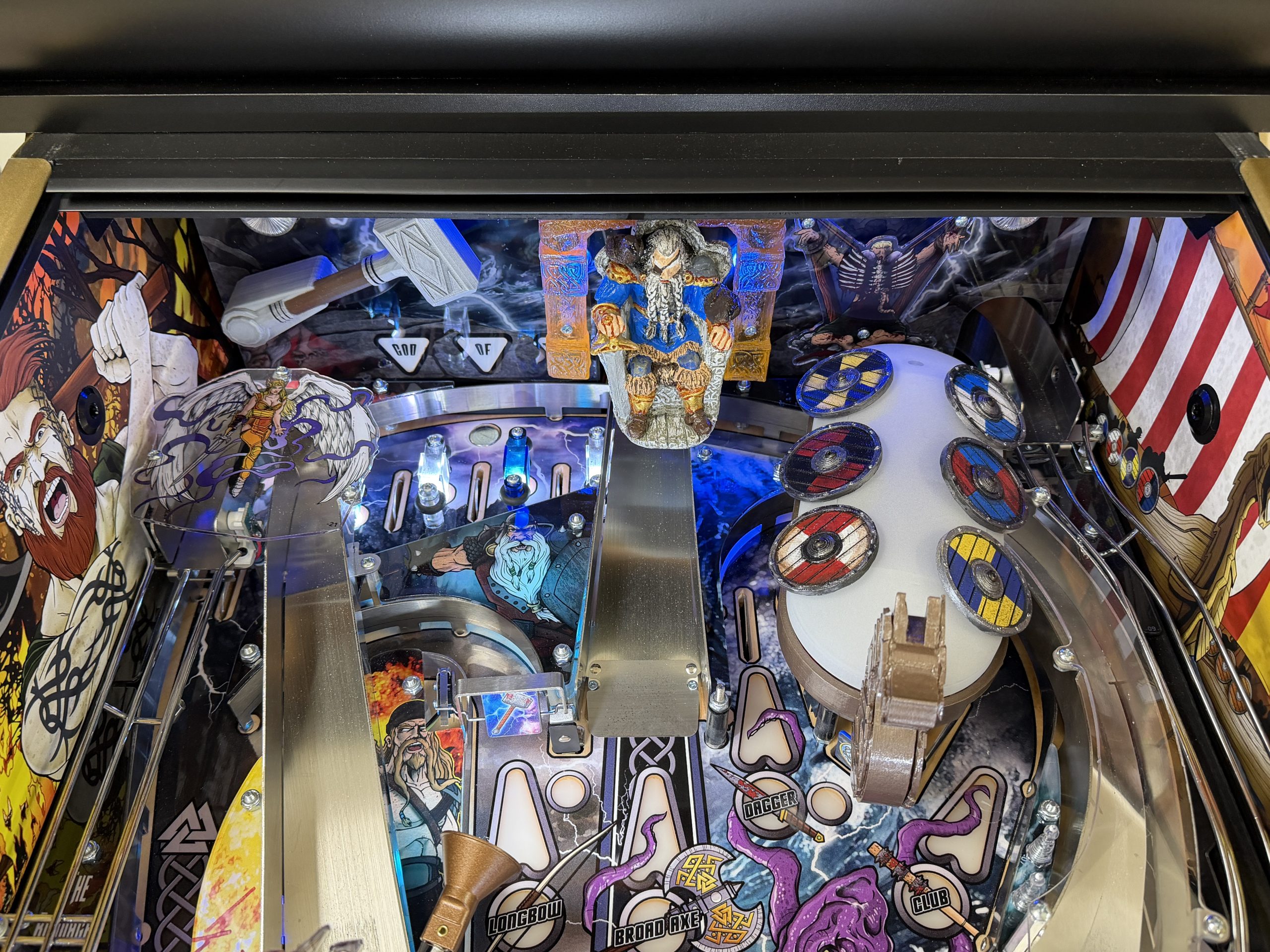 American pinball Legends of Valhalla