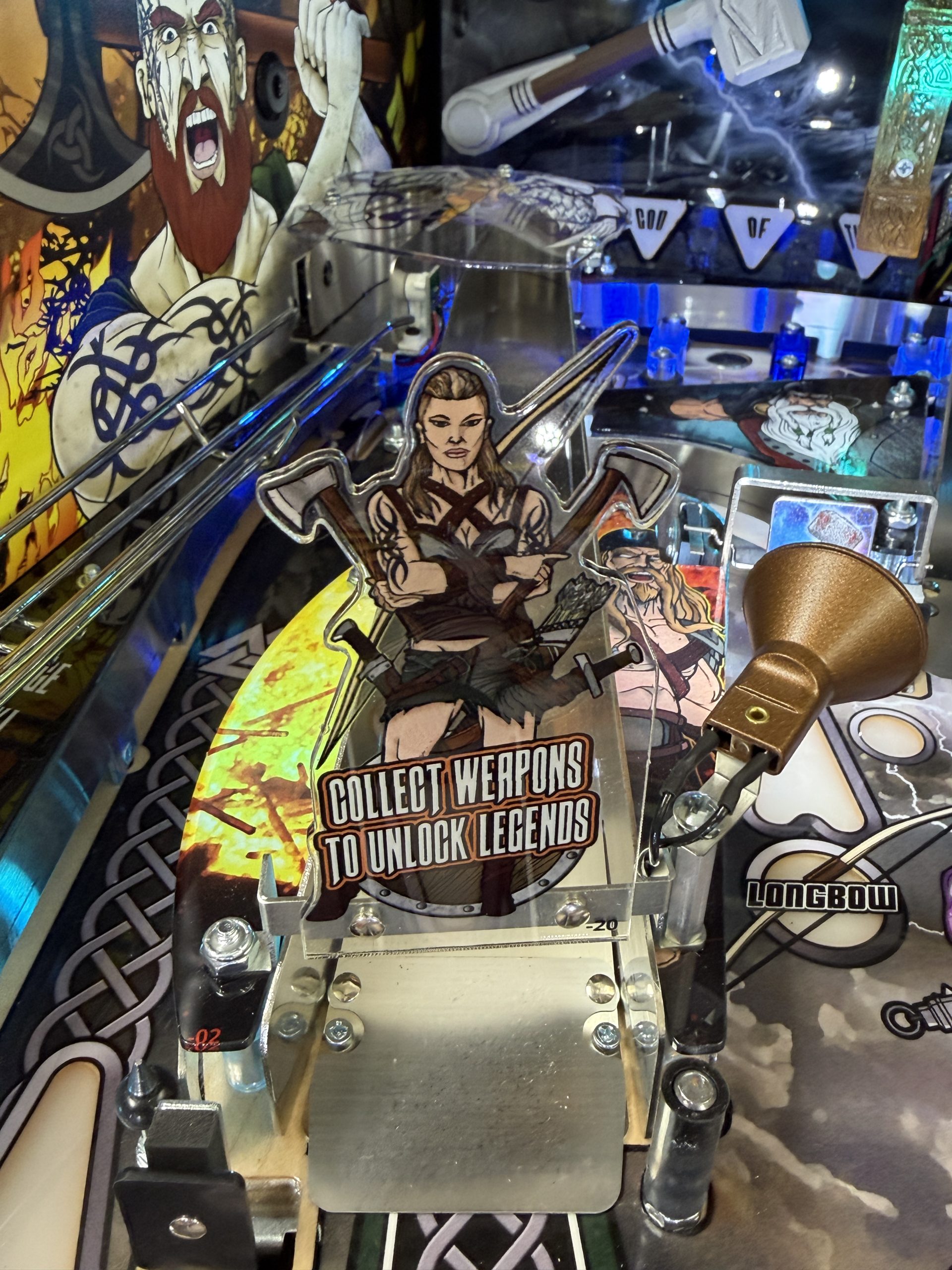 American pinball Legends of Valhalla