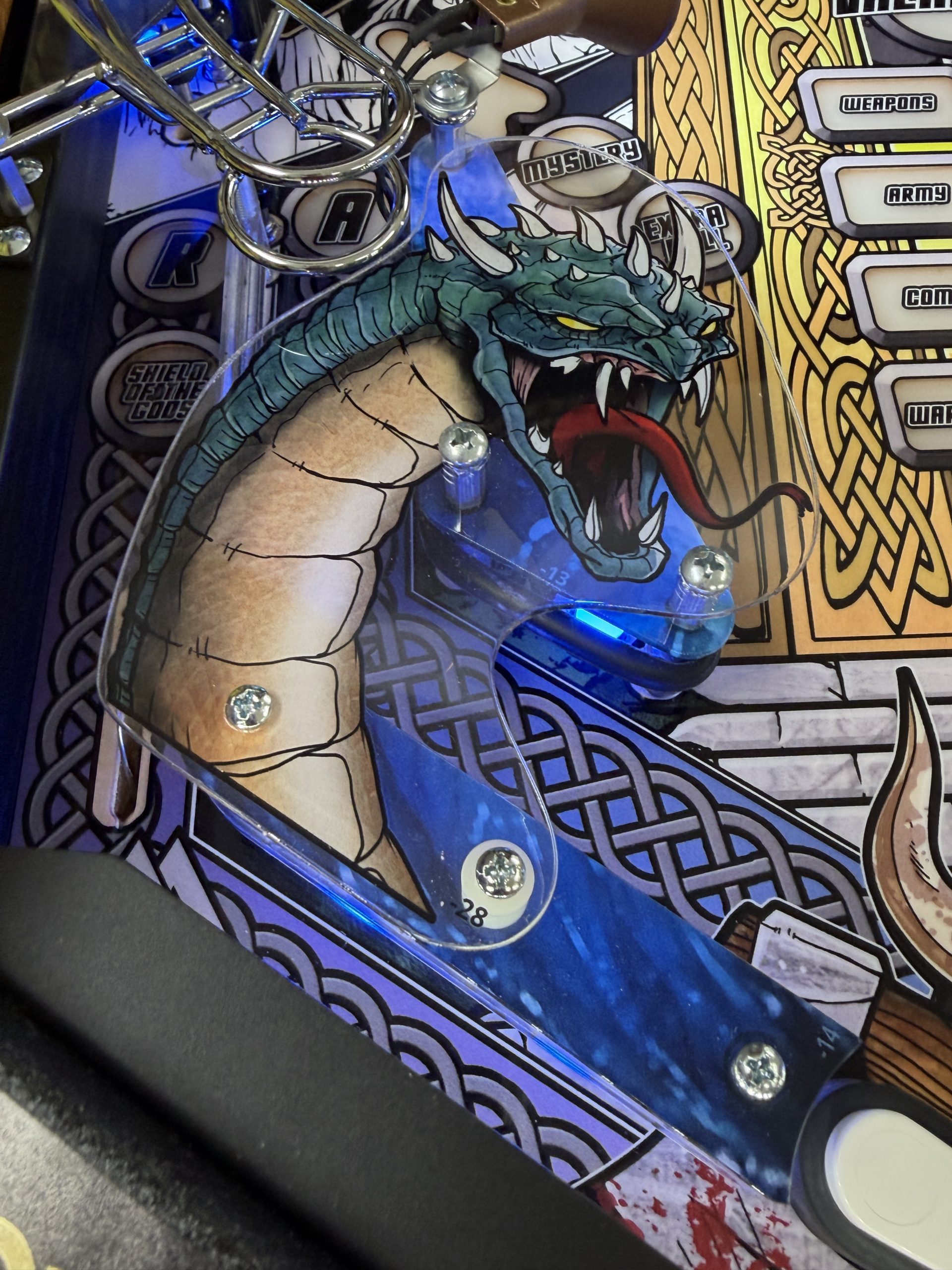 American pinball Legends of Valhalla