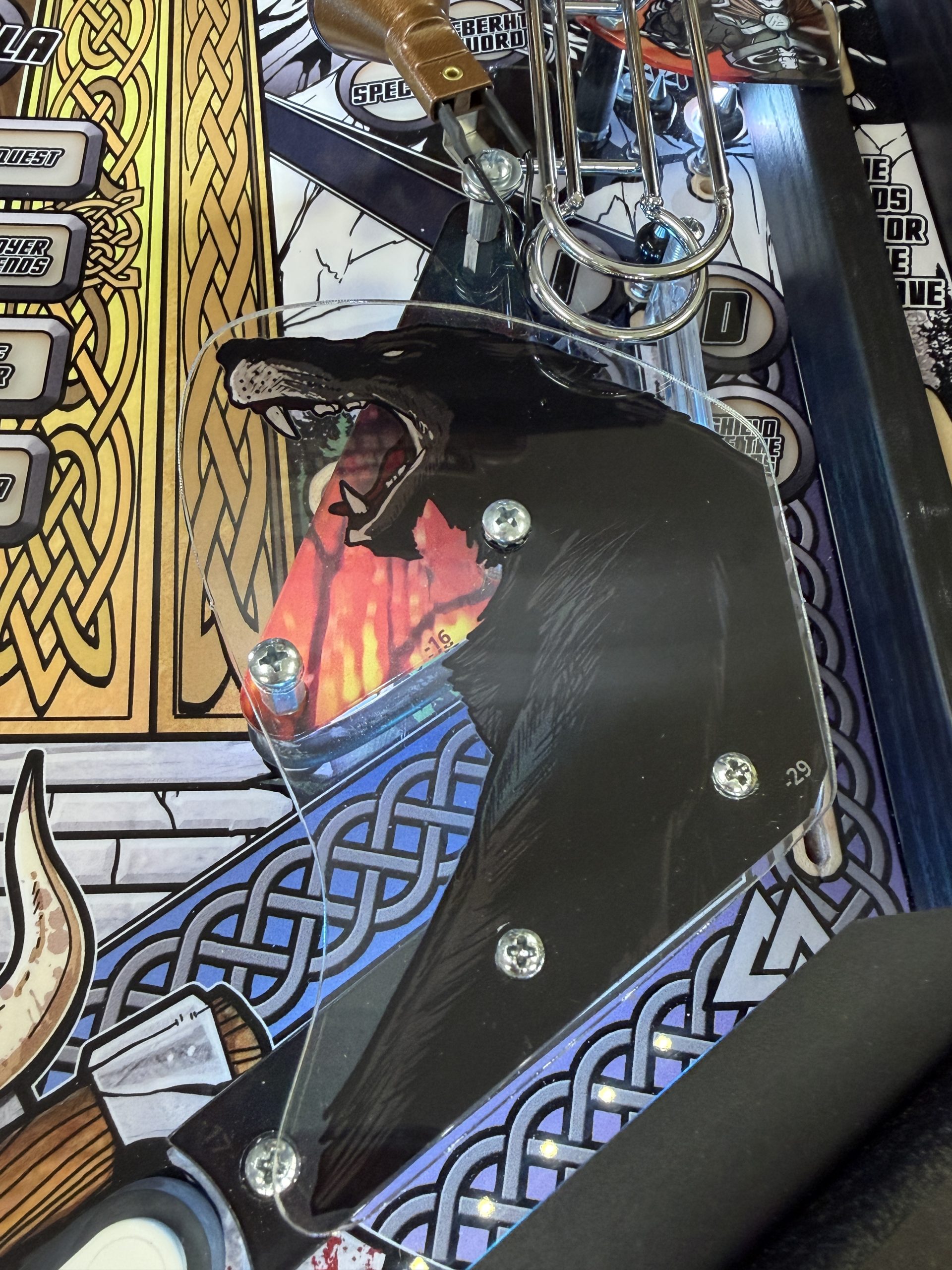 American pinball Legends of Valhalla