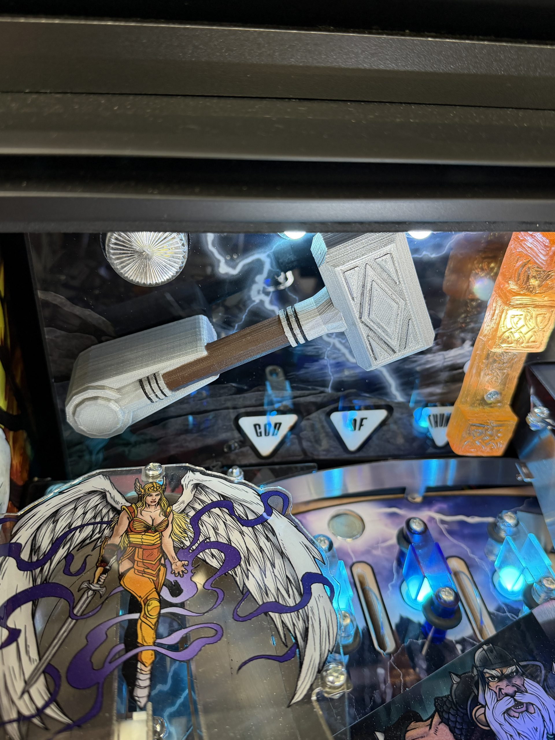 American pinball Legends of Valhalla